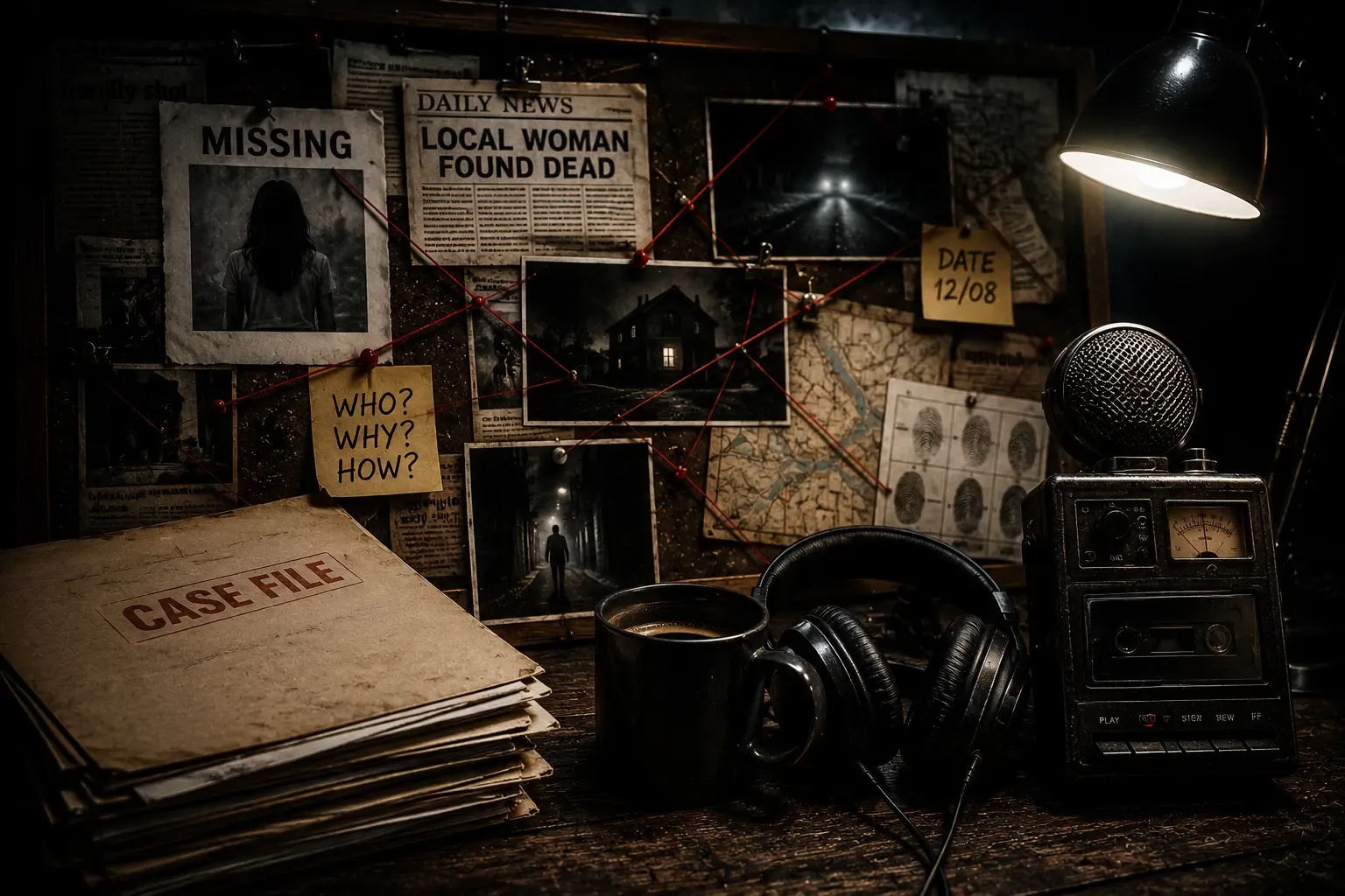 7 Investigative True Crime Audio Shows and Stories with Real Cases